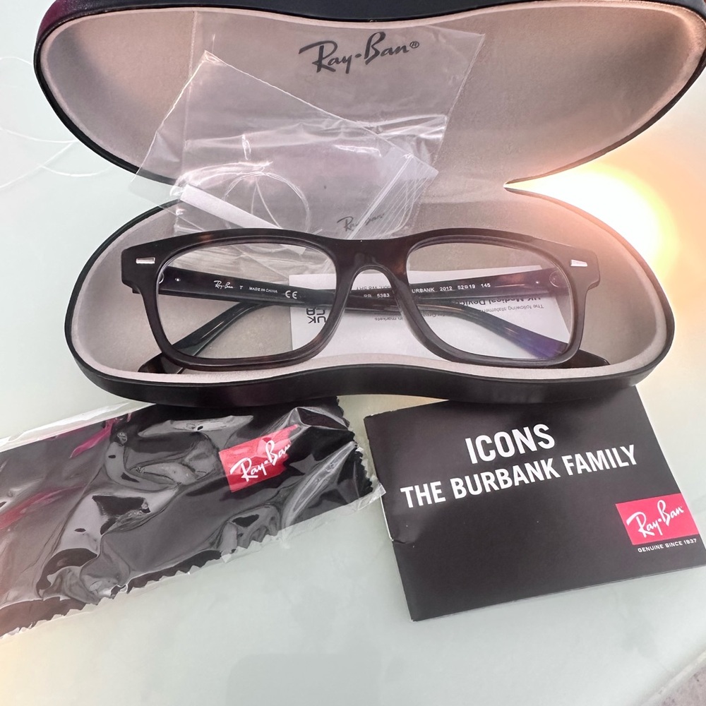 Ray-Ban Havana Mr. Burbank Glasses